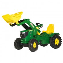 Tracteur RollyFarmtrac John Deere 6210R, RollyTrac chargeur